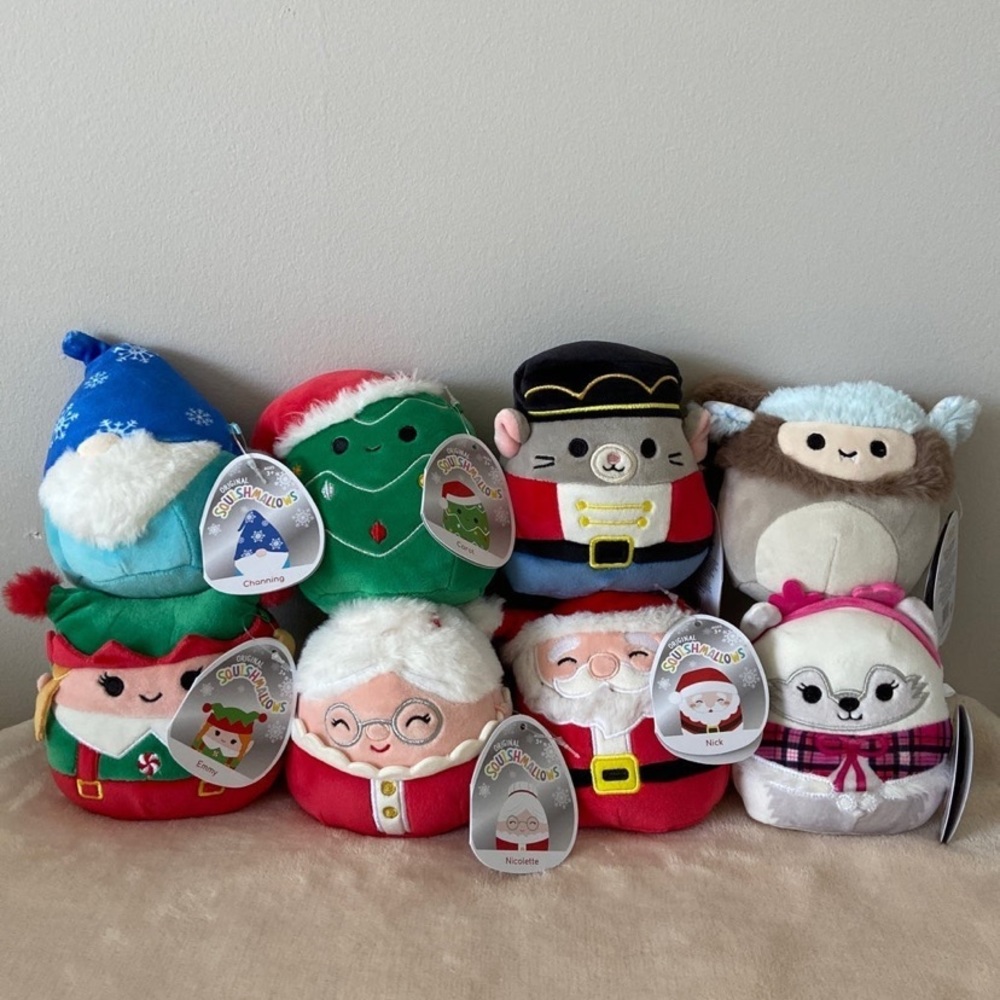 Christmas Squishmallow lot NWT